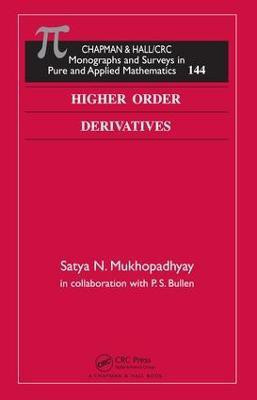 Higher Order Derivatives(English, Electronic book text, Mukhopadhyay Satya)