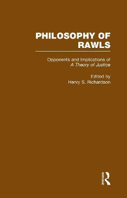 Opponents and Implications of A Theory of Justice(English, Hardcover, unknown)