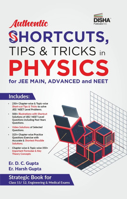 Authentic Shortcuts, Tips & Tricks in Physics for Jee Main, Advanced & Kvpy(English, Paperback, Gupta Er D C)