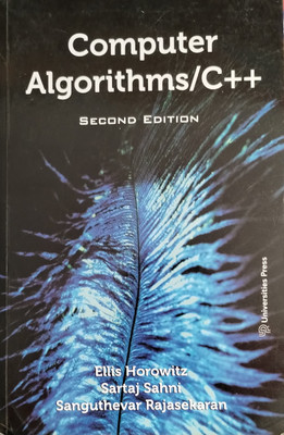 Computer Algorithms/ C++(Paperback, Ellis Horowitz, Sartaj sahni)