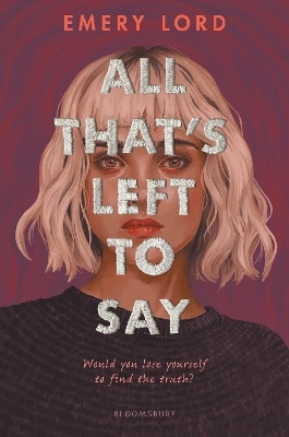 All That’s Left to Say(English, Paperback, Lord Emery)