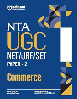 Arihant Nta UGC Net/ Jrf/ Set Paper-2 Commerce(English, Paperback, unknown)