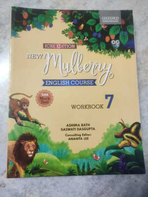 New Mulberry English Course - Workbook 7  - Includes Mock Test(Paperback, Saswati Dasgupta, Ashima Bath, Anahita Lee)
