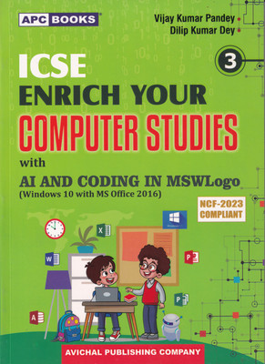 ICSE Enrich Your Computer Studies with AI and Coding in Scratchjr Class 3 (2024-25 Examination)(Paperback, Vijay Kumar Pandey, Dilip Kumar Dey)