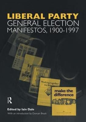Volume Three. Liberal Party General Election Manifestos 1900-1997(English, Paperback, unknown)