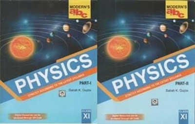 Modern ABC+ PHYSICS CLASS-11 (PART-1 & 2) 2024-2025(Paperback, Satish K. Gupta)