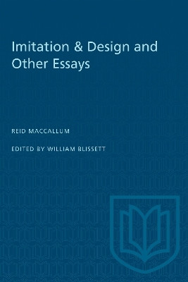 Imitation & Design and Other Essays(English, Electronic book text, MacCallum Reid)