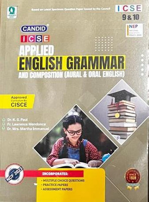 CANDID ICSE APPLIED ENGLISH GRAMMAR AND COMPOSITION (AURAL AND ORAL ENGLISH(Paperback, DR. k.S. PAUL)