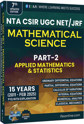 CSIR NET Mathematical Science PYQ Book  - Applied & Statistics Mathematics 2025 | With Detailed Solutions (2011 to FEB 2025) | Part - 2 Applied & Statistics Mathematics | Bestselling Chapter wise & Topic wise PYQ Book for NTA CSIR NET/JRF, GATE & SET Mathematics Exams | Two Brothers Publications(Pap