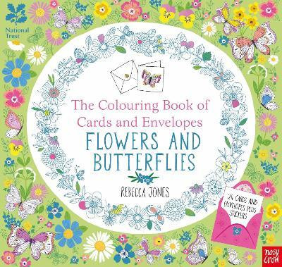 National Trust: The Colouring Book of Cards and Envelopes - Flowers and Butterflies(English, Paperback, unknown)