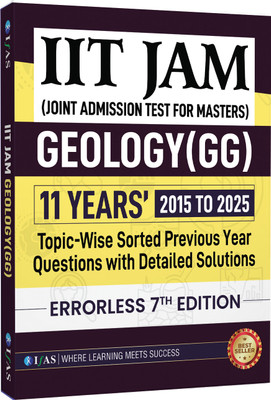 IIT JAM Geology PYQ Book  - 2026 | Topicwise Solved Papers (2015–2025) with Detailed Explanations | 2000+ Chapterwise Questions | Best Book for IIT JAM Geology, GATE, PSU, MSc Entrance Exams | Two Brothers Publications(Paperback, IFAS Publication)