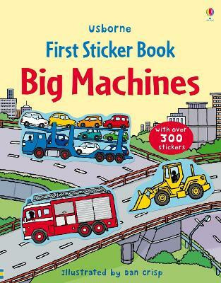 First Sticker Book Big Machines(English, Paperback, Taplin Sam)