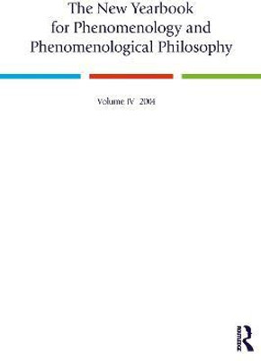 The New Yearbook for Phenomenology and Phenomenological Philosophy V. 4(English, Paperback, unknown)