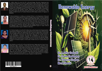 Renewable Energy(Paperback, Dr. A. Jaffar Sadiq Ali, Dr. Prema Kandasamy, Dr. Valantina Stephen, Mrs. K. Shanthi)