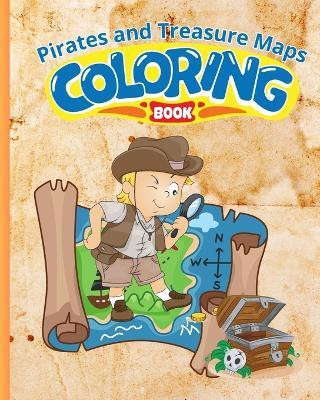 Pirates and Treasure Maps Coloring Book For Kids(English, Paperback, Nguyen Thy)