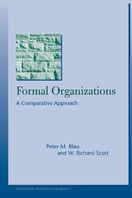 Formal Organizations(English, Paperback, Blau Peter M.)