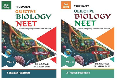Xcel Series Exam Cracker Mathematics - XII - Trueman's Objective Biology for NEET - Volume 1 & 2 Combined - Set of 2 Books - As per NEET New Syllabus(English, Paperback, unknown) Xcel Series Exam Cracker Mathematics - XII - Trueman's Objective Biology for NEET - Volume 1 & 2 Combined - Set of 2 Books - As per NEET New Syllabus(English, Paperback, unknown)