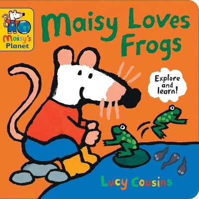 Maisy Loves Frogs: A Maisy's Planet Book(English, Board book, Cousins Lucy)