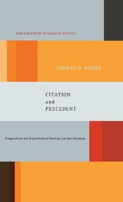 Citation and Precedent(English, Hardcover, Beebee Thomas Oliver Professor)
