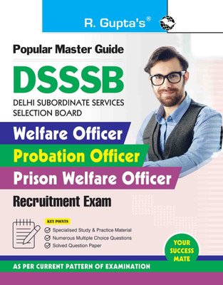 DSSSB: Welfare Officer/Probation Officer/Prison Welfare Officer Recruitment Exam Guide(English, Paperback, RPH Editorial Board)