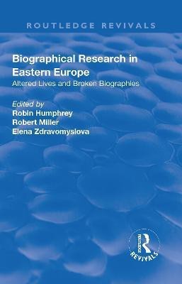 Biographical Research in Eastern Europe(English, Paperback, Miller Robert)