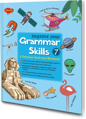 Improve Your Grammar Skills - 7 Book : English Grammar Workbook, Educational Language Book, Learning Book For Kids(Paperback, Sawan)