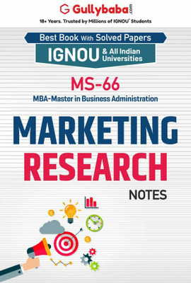 MS-66 Marketing Research in English(Paperback, Gullybaba.com Panel)