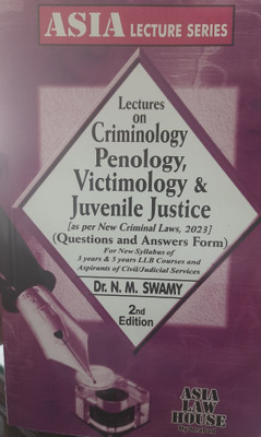 Lectures on Criminology Penology, Victimology & Juvenile Justice(Paperback, Dr. M.N.Swami)