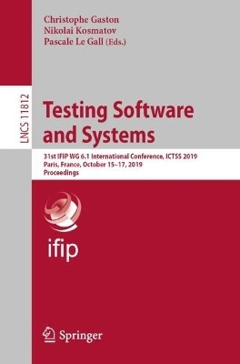 Testing Software and Systems(English, Paperback, unknown)