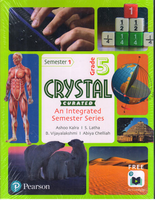 CRYSTAL CURATED SEMESTAR 1 GRADE -5(English, Paperback, S. LATHA, ASHOO KALRA)