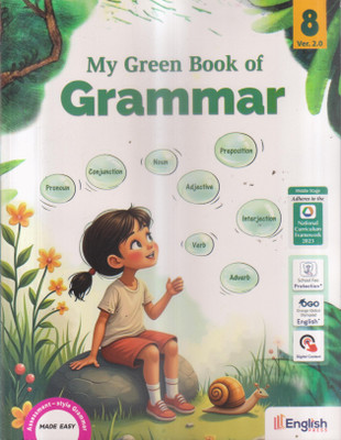 MY GREEN BOOK OF GRAMMAR VER 2.0 CLASS -8(Paperback, SHALINI CHAUDHARY)