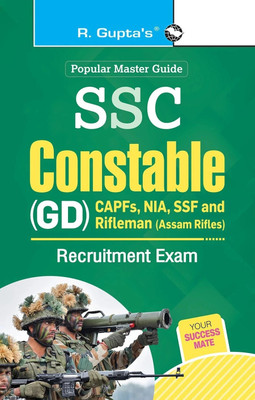 SSC: Constable (GD) (CAPFs/NIA/SSF/Rifleman-Assam Rifles) Recruitment Exam Guide 2026 Edition(English, Paperback, RPH Editorial Board)