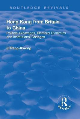 Hong Kong from Britain to China(English, Hardcover, Pang-Kwong Li)