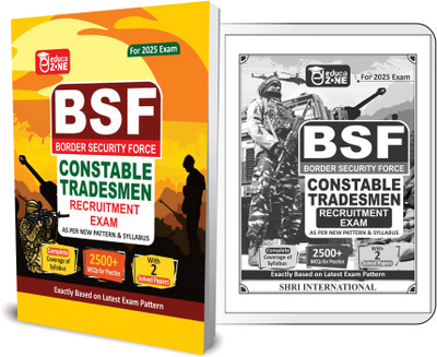 BSF Constable Tradesmen Study Guide Book(Paperback, EDUCAZONE PANEL OF EXPERTS)