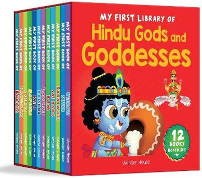 My First Library of Hindu Gods and Goddesses (Boxed Set)(English, Mixed media product, Wonder House Books)