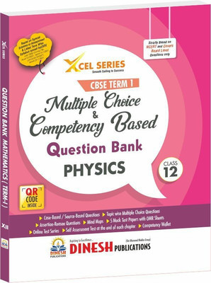 XCEL Series CBSE Term 1 Multiple Choice & Competency Based Question Bank PHYSICS Class 12(Paperback, R. Jerath)
