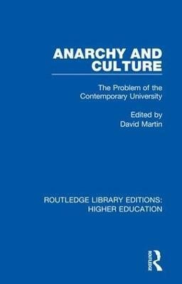 Anarchy and Culture(English, Hardcover, Martin David)