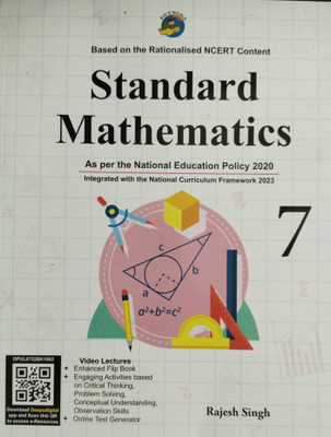 Standard Mathematics Class 7 (Based on the Rationalised NCRT Content)(Paperback, Sandeep Aggarwal)