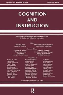 Investigating Participant Structures in the Context of Science Instruction(English, Paperback, unknown)