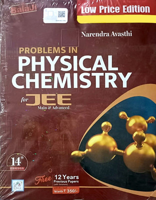 14th Edition - Problems in Physical Chemistry for JEE, 2023 (Low Price)(Paperback, Narendra Avasthi)