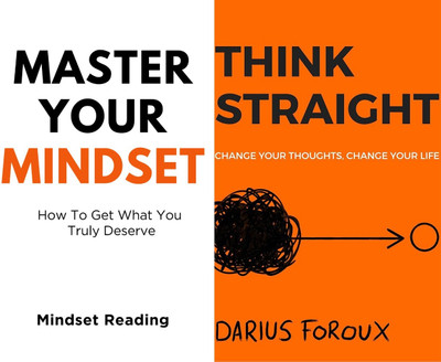 MASTER YOUR MINDSET+THINK STRAIGHT(Paperback, MINDSET READING, DARIUS FOROUX)