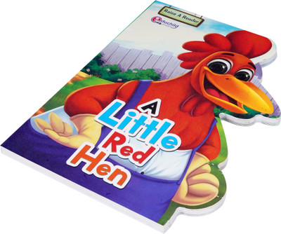 A Little Red Hen,Story Shaped Board Book In English.(Board Book, Sumit publication)