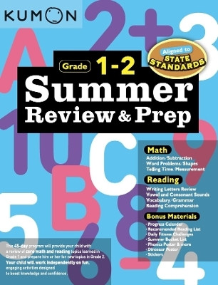 Kumon Summer Review and Prep 1-2(English, Paperback, unknown)