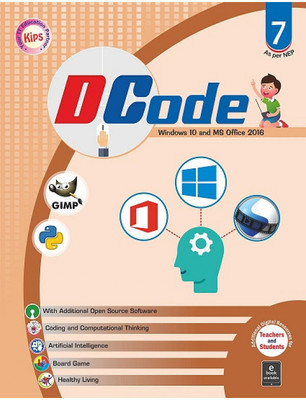 Kips-D Code Win 10 Ms Office 2016 Class 7(Paperback, Kips Learning Publisher)