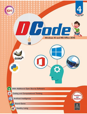 DCode 4 Windows 10 and MS Office 2016(Paperback, KIPS)