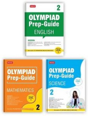 MTG Olympiad Prep-Guide Class 2 - Achievers Section with IMO-NSO-IEO Chapterwise Previous Year Question Paper For SOF 2023-24 Exam, Set of 3 Books (Mathematics, Science, English)(Paperback, MTG Editorial Board)