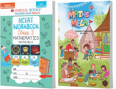 NCERT Mathematics Mela Textbook and Workbook For Class 3 | Updated NCERT Pattern | Includes Mind Maps & Revision notes | With Parents & Teachers Manual (Set of 2 books)(Product Bundle, Oswaal Editorial Board)