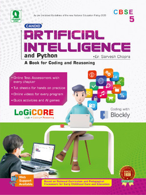 CANDID ARTIFICIAL INTELLIGENCE AND PYTHON 5(Paperback, SARVESH CHOPRA)