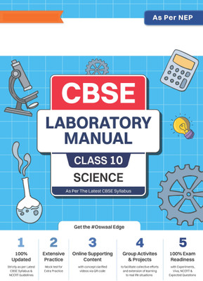 Oswaal Cbse Laboratory Manual Class 10 Science Book (for 2024 Exam)(English, Paperback, Jain P.)
