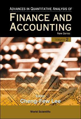 Advances In Quantitative Analysis Of Finance And Accounting - New Series (Vol. 2)(English, Hardcover, unknown)